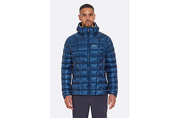 Image of Rab Mythic Alpine Down Jacket - Mens, Tempest Blue, Extra Large, QDB-45-TMB-XLG