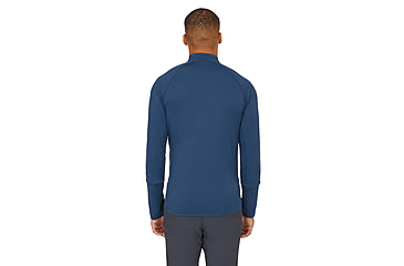 Image of Rab Sonic Long-Sleeve Zip - Mens, Tempest Blue, Extra Large, QBL-03-TMB-XLG