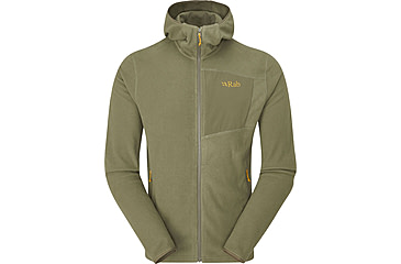 Image of Rab Tecton Hoody - Mens, Light Khaki, Extra Large, QFG-01-LKH-XLG