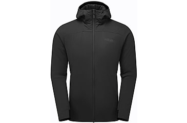 Image of Rab Xenair Alpine Flex Jacket - Mens, Black, Extra Large, QIP-41-BLK-XLG