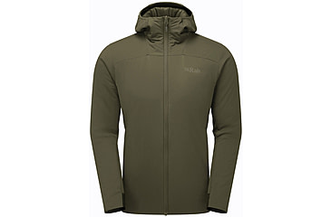 Image of Rab Xenair Alpine Flex Jacket - Mens, Olive, Large, QIP-41-OLV-LRG