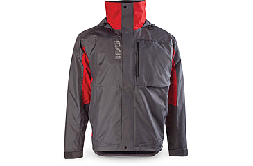 Image of Rapala Rain Jacket, Grey Red, Medium, RR1J-M