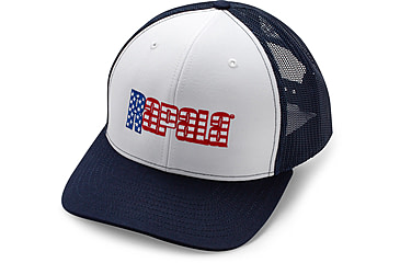 Image of Rapala Trucker Cap, Red, White &amp; Blue / Navy, RTC111