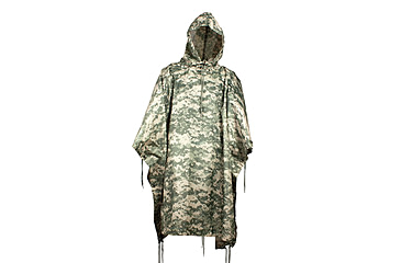 Image of Red Rock Outdoor Gear G.I.-Style Ripstop Nylon Poncho, ACU, 1001ACU