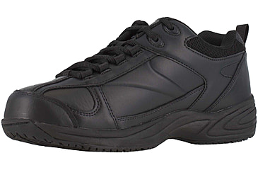 Image of Reebok Mens Jorie Street Sport Oxford Jogger Shoes, Black, 8.5, RB1100-BLACK-8.5-MENS-W