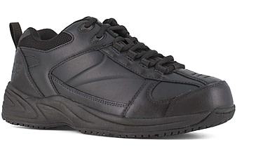 Image of Reebok Mens Jorie Street Sport Oxford Jogger Shoes, Black, 8.5, RB1100-BLACK-8.5-MENS-W