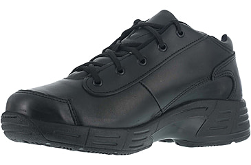 Image of Reebok Mens Postal TCT Mid Hi Oxford Shoes, Black, 6.5, CP8300-BLACK-6.5-MENS-W