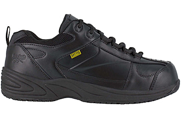 Image of Reebok Womens Centrose Street Sport Internal Met Guard Oxford Shoes, Black, 7.5, RB156-BLACK-7.5-Womens-W
