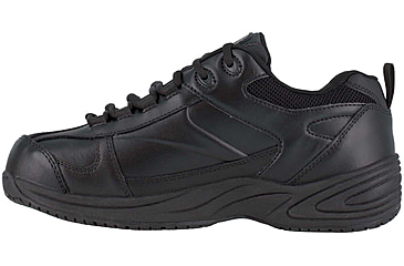Image of Reebok Womens Centrose Street Sport Internal Met Guard Oxford Shoes, Black, 7.5, RB156-BLACK-7.5-Womens-W