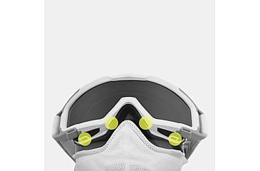 Image of Revision Snowhawk Cold Weather Balaclava, White, 4-0102-0003