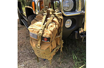 Image of Roaring Fire 45L Tactical Backpack, FDE, 19.6x11.8x11.8 inch, RF096 DT