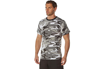 Image of Rothco 100% Cotton Camo T-Shirt - Mens, City Camo, Extra Large, 60580-CityCamo-XL