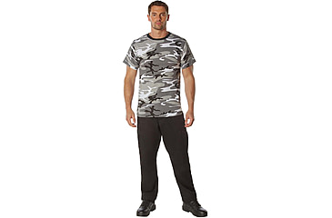 Image of Rothco 100% Cotton Camo T-Shirt - Mens, City Camo, Extra Large, 60580-CityCamo-XL