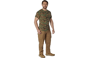 Image of Rothco 100% Cotton Camo T-Shirt - Mens, Woodland Digital Camo, Extra Large, 60575-WoodlandDigitalCamo-XL