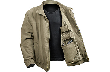 Image of Rothco 3 Season Concealed Carry Jacket, Khaki, Medium, 5385-Khaki-M