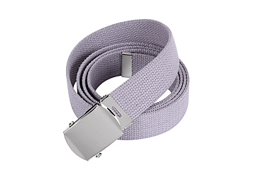 Image of Rothco 54 Inch Military Web Belts, Chrome, Grey, 4170-Chrome-Grey