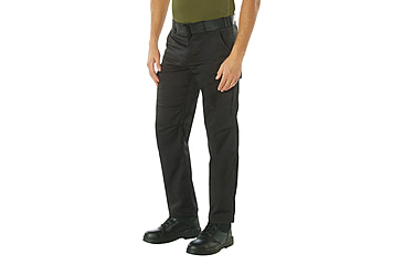 Image of Rothco Active Flex BDU Cargo Pants, Black, 30, 62072-Black-28Wx30L