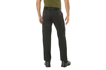 Image of Rothco Active Flex BDU Cargo Pants - Men's, Black, 32 Waist/34 Inseam, 62075-Black-32Wx34L