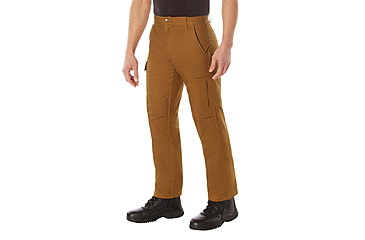 Image of Rothco Active Flex Canvas Work Pant, Work Brown, 30, 62081-WorkBrown-30Wx30L