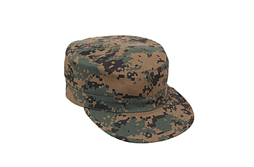 Image of Rothco Adjustable Camo Fatigue Cap, Woodland Digital Camo, 4544-WoodlandDigitalCamo