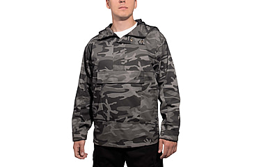 Image of Rothco Anorak Parka - Mens, Black Camo, Large, 38470-BlackCamo-L