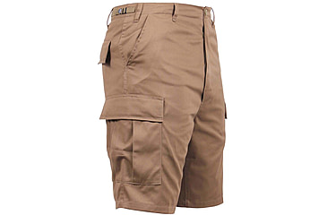 Image of Rothco BDU Shorts, Coyote Brown, Extra Large, 66212-CoyoteBrown-XL