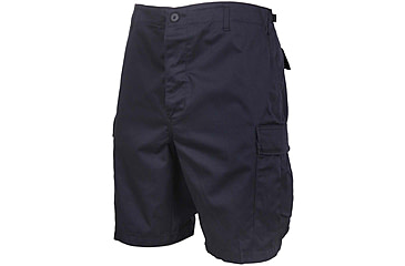 Image of Rothco BDU Shorts, Midnight Navy Blue, Small, 65230-MidnightNavyBlue-S