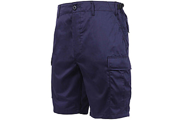 Image of Rothco BDU Shorts, Navy Blue, Large, 65209-NavyBlue-L