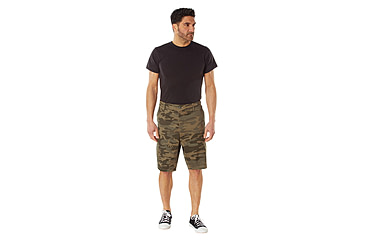 Image of Rothco Camo BDU Shorts, S, Coyote Camo, 65245-CoyoteCamo-S