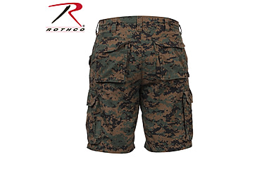 Image of Rothco Camo BDU Shorts, Tiger Stripe Camo, Small, 7085-TigerStripeCamo-S