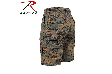 Image of Rothco Camo BDU Shorts, Tiger Stripe Camo, Small, 7085-TigerStripeCamo-S