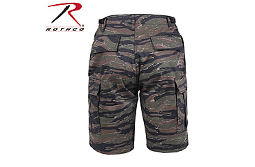 Image of Rothco Camo BDU Shorts, Tiger Stripe Camo, Small, 7085-TigerStripeCamo-S