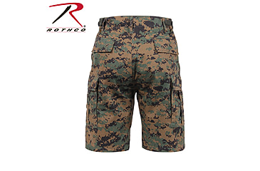 Image of Rothco Camo BDU Shorts, Tiger Stripe Camo, Small, 7085-TigerStripeCamo-S