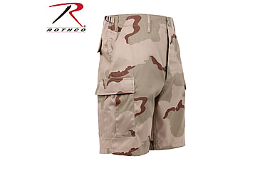Image of Rothco Camo BDU Shorts, Tiger Stripe Camo, Small, 7085-TigerStripeCamo-S