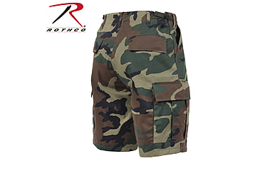 Image of Rothco Camo BDU Shorts, Tiger Stripe Camo, Small, 7085-TigerStripeCamo-S
