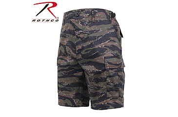 Image of Rothco Camo BDU Shorts, Tiger Stripe Camo, Small, 7085-TigerStripeCamo-S
