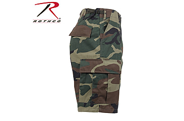 Image of Rothco Camo BDU Shorts, Tiger Stripe Camo, Small, 7085-TigerStripeCamo-S