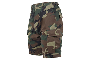 Image of Rothco Camo BDU Shorts, Tiger Stripe Camo, Small, 7085-TigerStripeCamo-S
