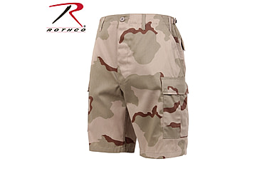 Image of Rothco Camo BDU Shorts, Tiger Stripe Camo, Small, 7085-TigerStripeCamo-S