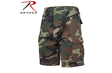 Image of Rothco Camo BDU Shorts, Tiger Stripe Camo, Small, 7085-TigerStripeCamo-S