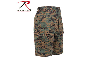 Image of Rothco Camo BDU Shorts, Tiger Stripe Camo, Small, 7085-TigerStripeCamo-S