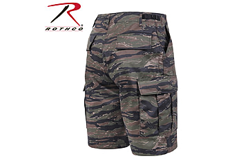 Image of Rothco Camo BDU Shorts, Tiger Stripe Camo, Small, 7085-TigerStripeCamo-S