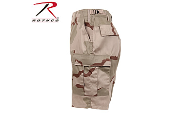 Image of Rothco Camo BDU Shorts, Tiger Stripe Camo, Small, 7085-TigerStripeCamo-S