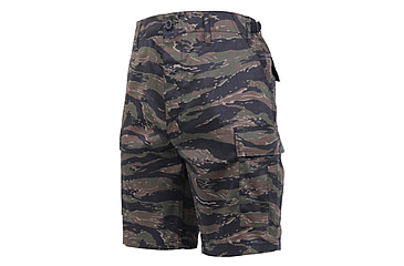 Image of Rothco Camo BDU Shorts, Tiger Stripe Camo, Small, 7085-TigerStripeCamo-S