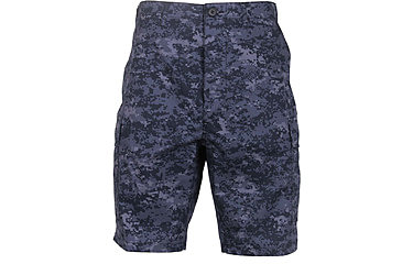 Image of Rothco Camo BDU Shorts, Midnight Digital Camo, 2XL, 68214-MidnightDigitalCamo-2XL