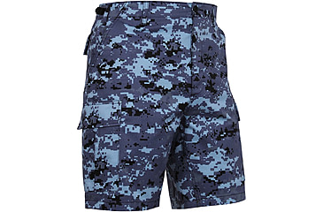 Image of Rothco Camo BDU Shorts, Sky Blue Digital Camo, 2XL, 67314-SkyBlueDigitalCamo-2XL