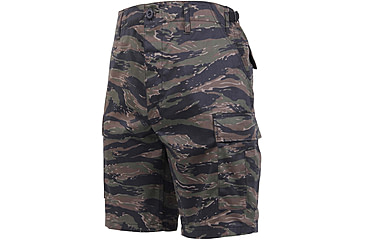 Image of Rothco Camo BDU Shorts, Tiger Stripe Camo, Small, 7085-TigerStripeCamo-S