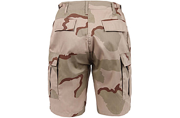 Image of Rothco Camo BDU Shorts, Tri-Color Desert Camo, Large, 7672-Tri-ColorDesertCamo-L