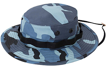 Image of Rothco Camo Boonie Hat, Sky Blue Camo, 7, 5802-SkyBlueCamo-7