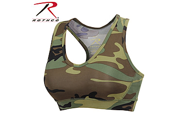 Image of Rothco Camo Sports Bra, M, 4922-M